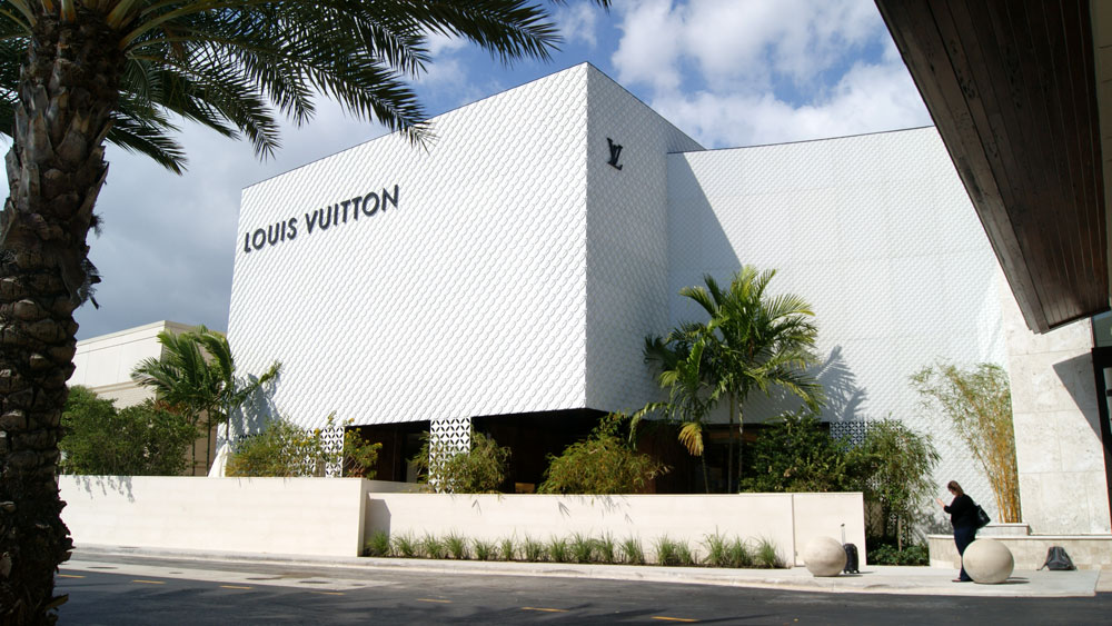 Louis Vuitton Florida Façade and Architectural Stairs - Walters Group Inc.