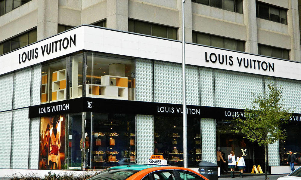 Show us pics of LV store fronts  Storefront design, Facade design